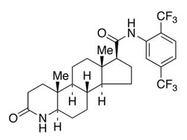 azido 4-aza-5α-androstan-1-ene-3-oxo-17β-karboxilikoa